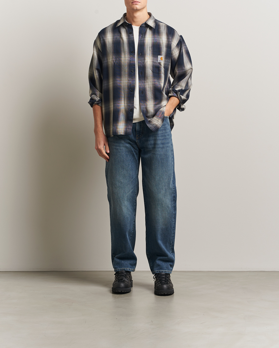 Herren | Hosen | Carhartt WIP | Aaron Pant Camano Denim Dark Used