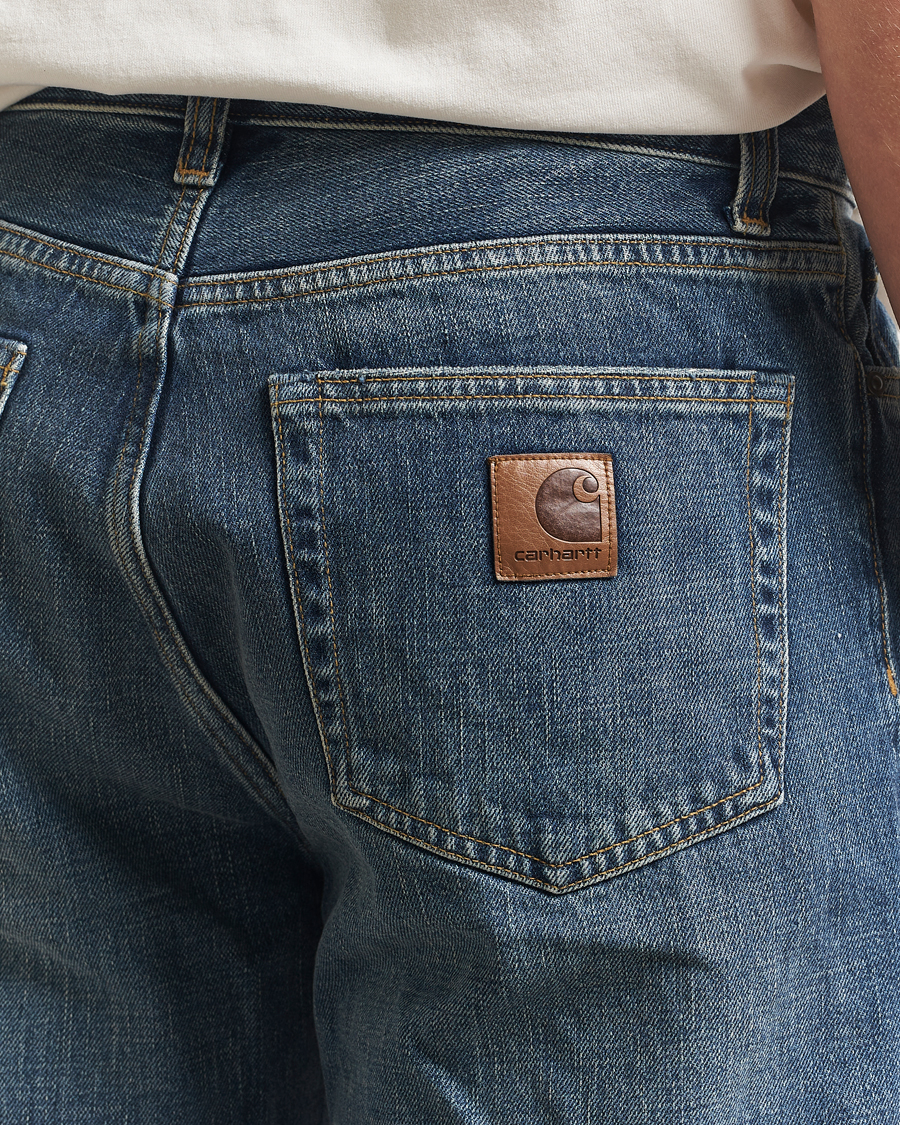 Herren | Hosen | Carhartt WIP | Aaron Pant Camano Denim Dark Used