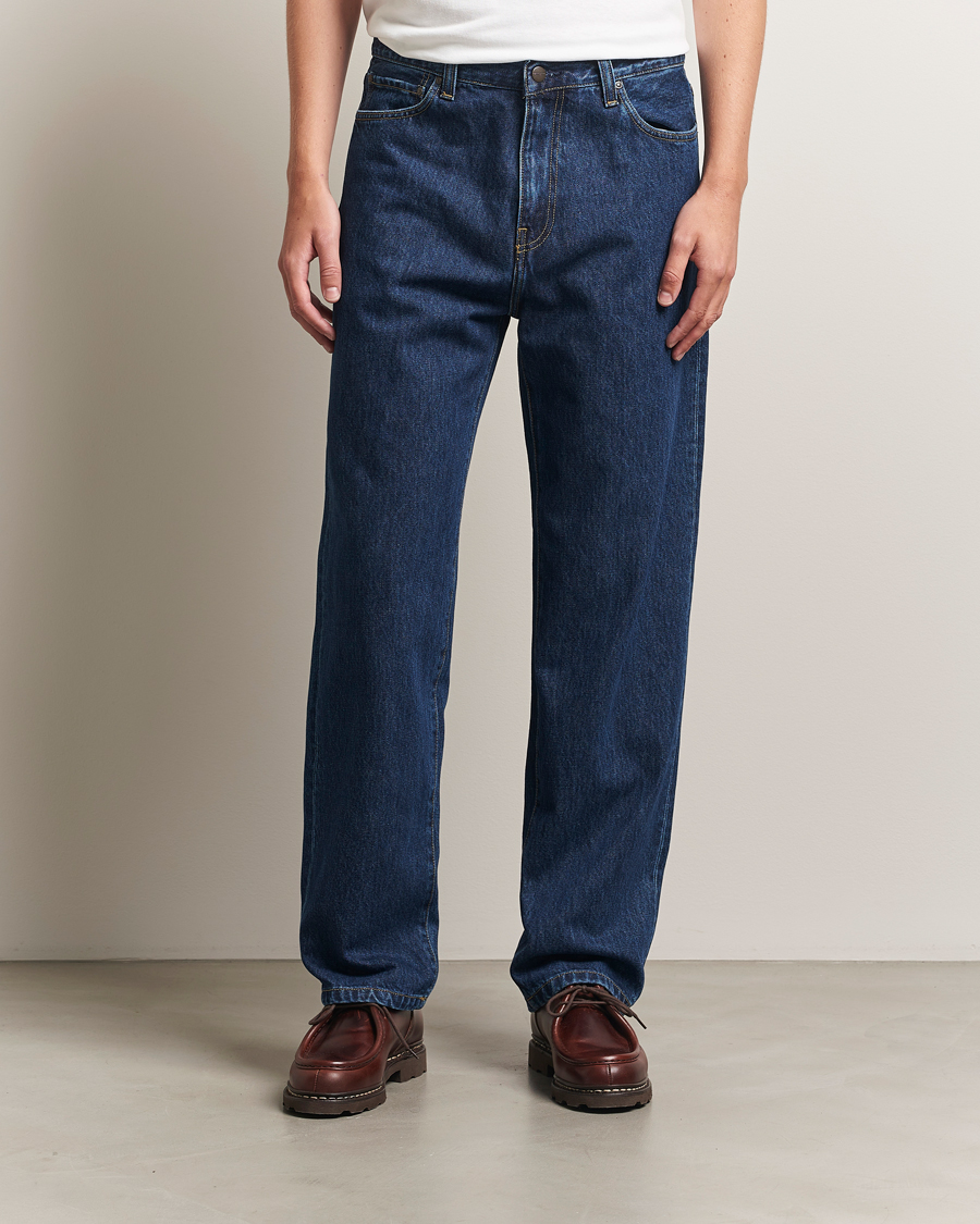 Herren | Jeans | Carhartt WIP | Aaron Pant Smith Denim Stone Wash