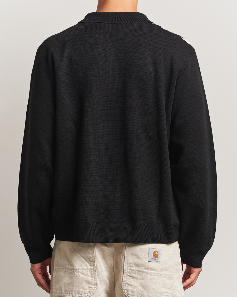 Herren | Pullover | Carhartt WIP | Bainter Striped Cardigan Black