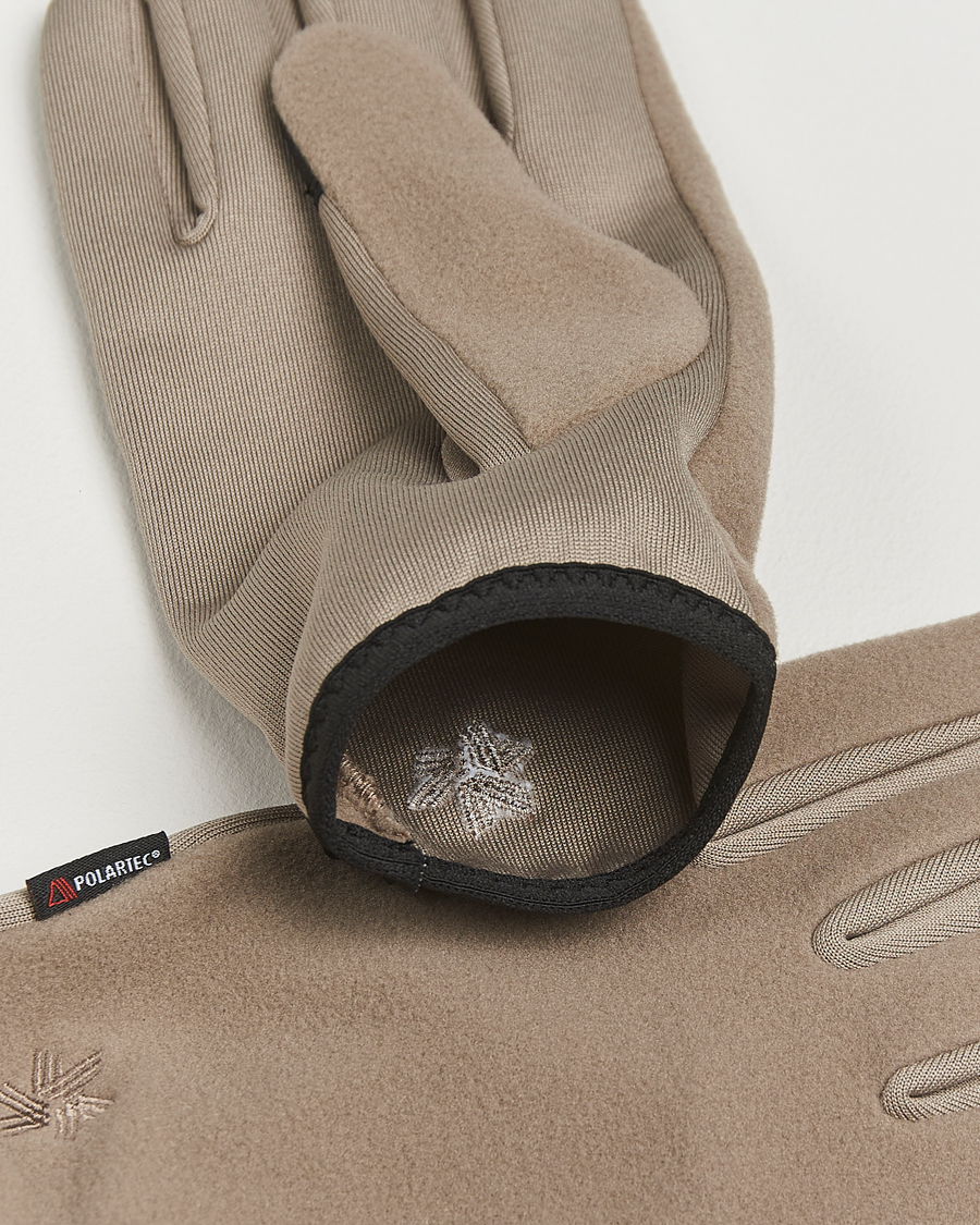 Herren | Handschuhe | Goldwin | Polartec Powerstretch Gloves Beige