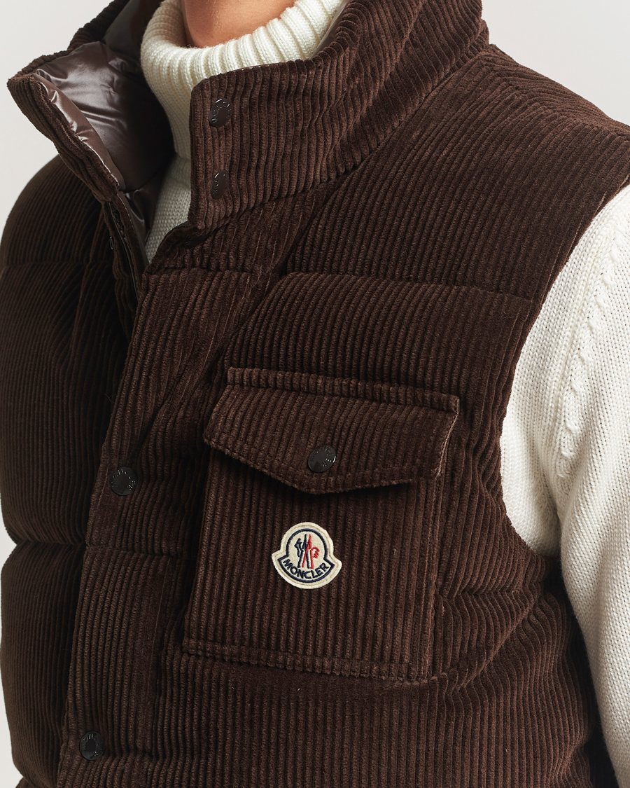Herren | Westen | Moncler | Agen Corduroy Vest Brown
