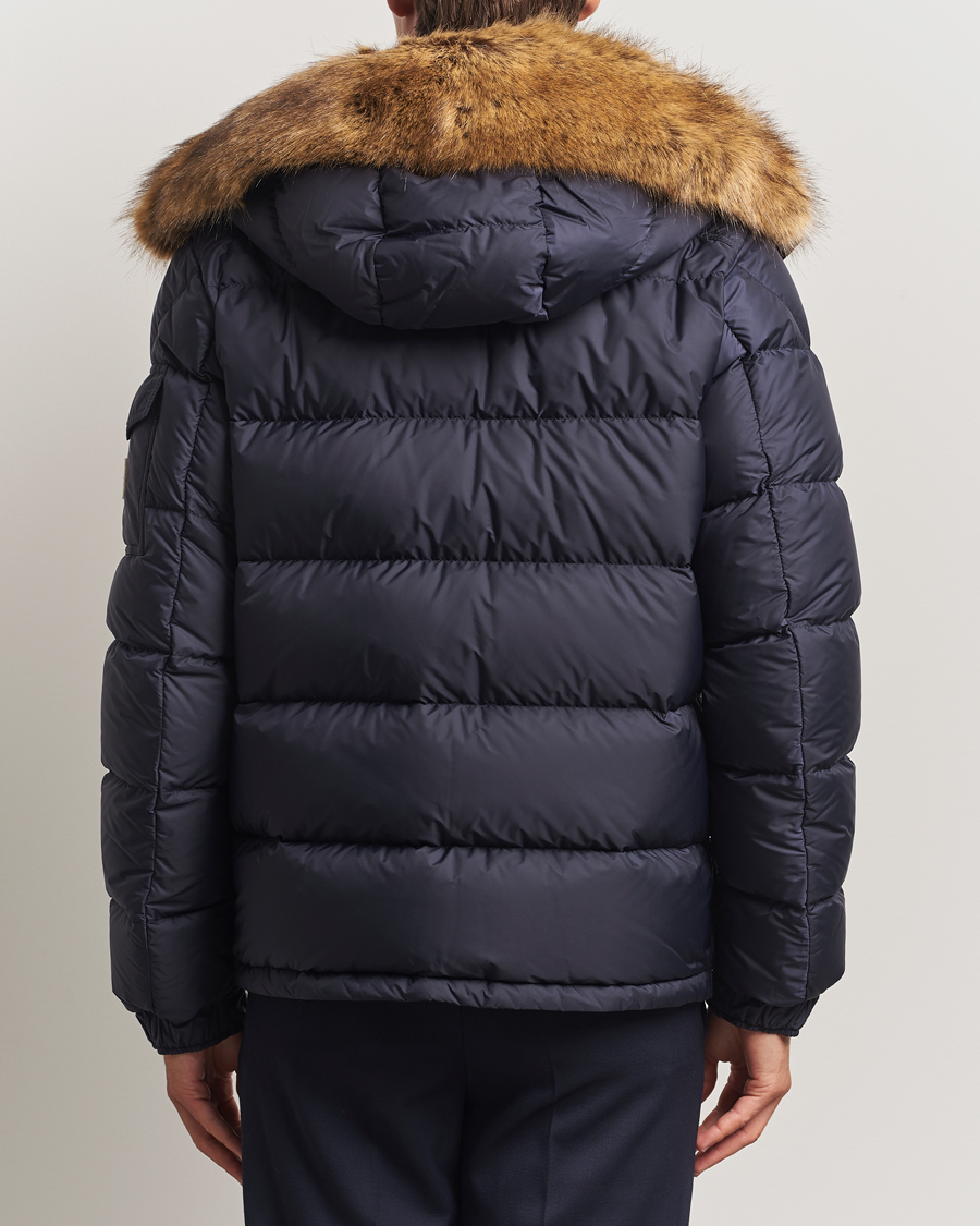 Herren | Jacken | Moncler | Maya Faux Fur Jacket Navy