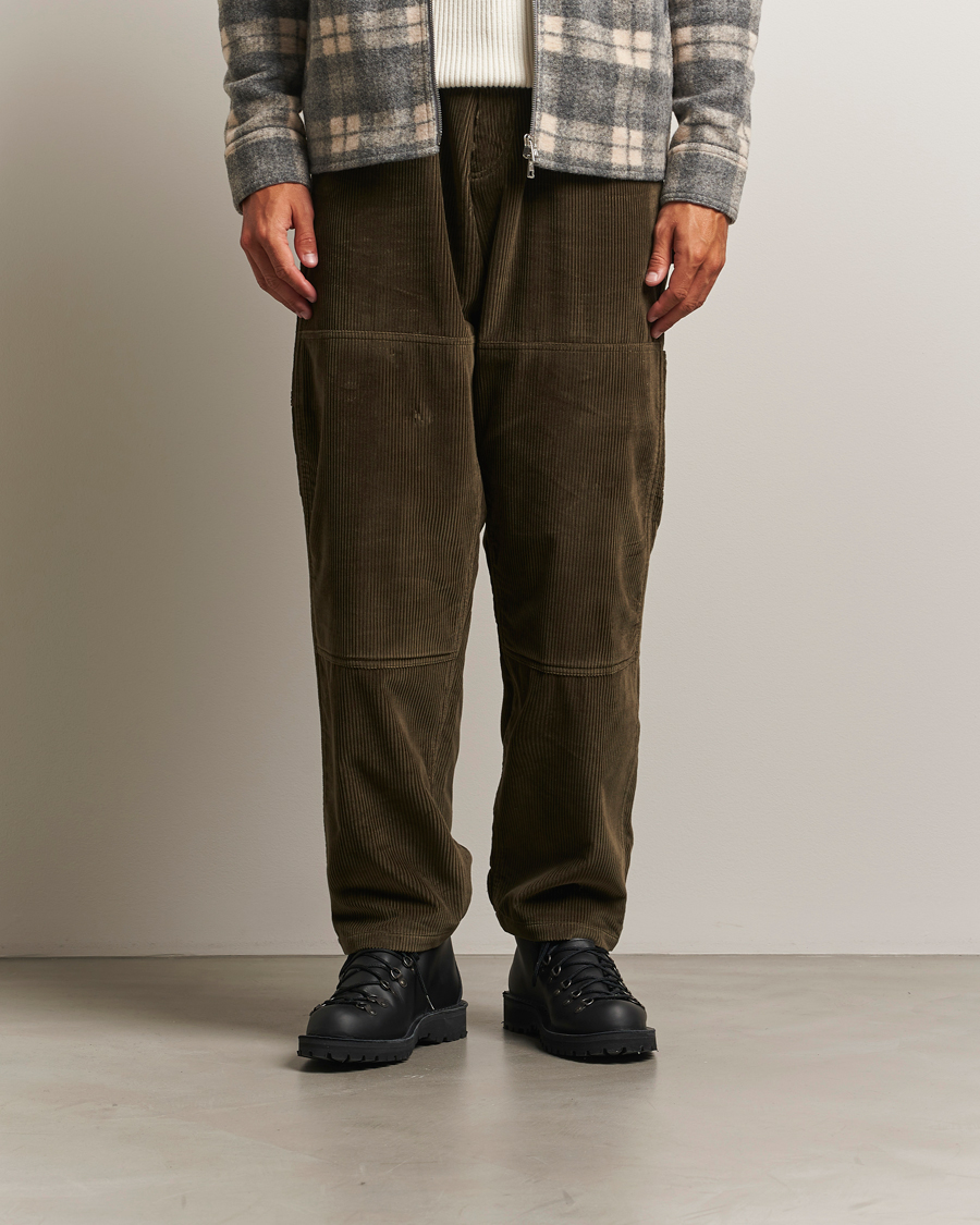 Herren | Hosen | Moncler | Corduroy Drawstring Trousers Military