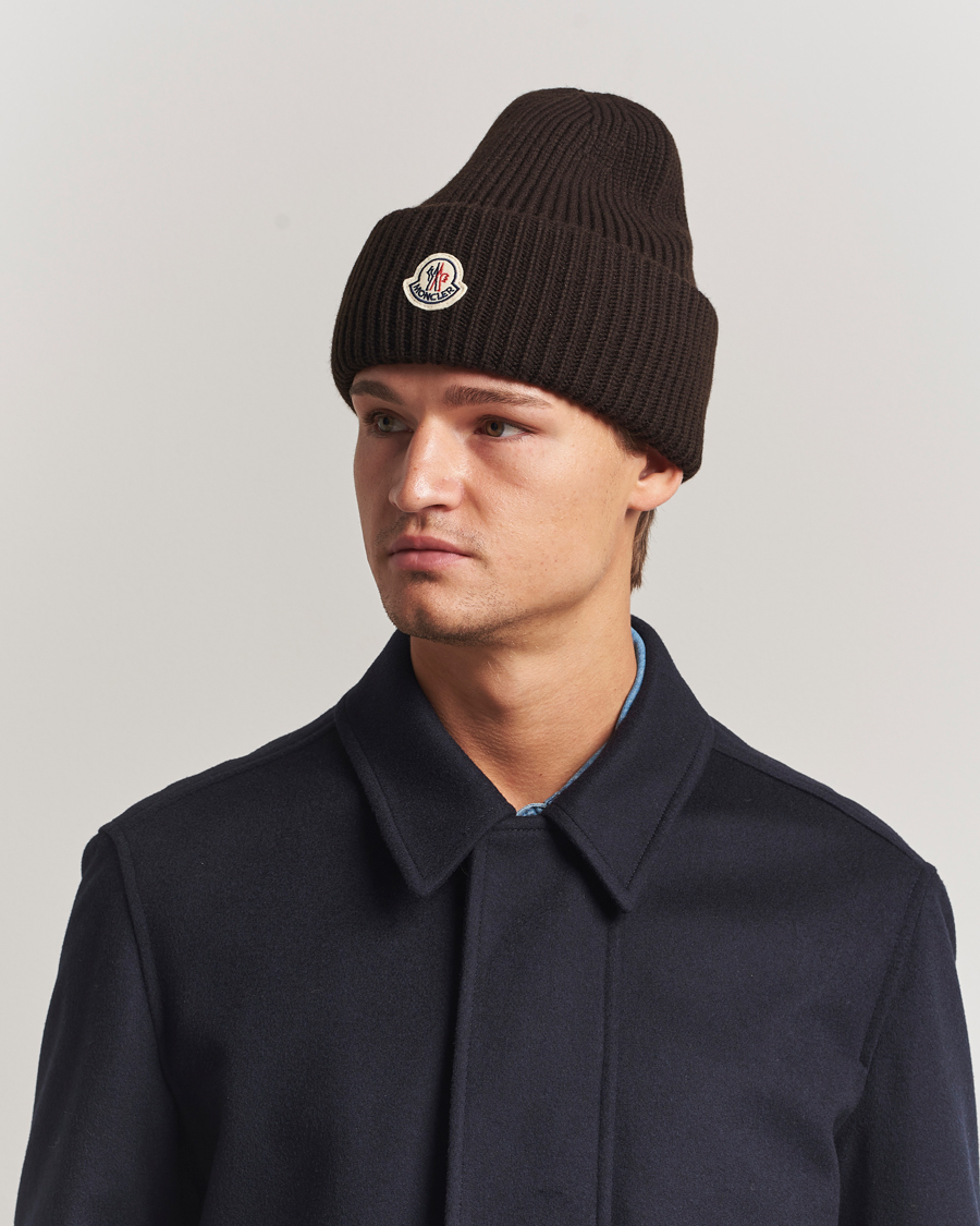 Herren | Mützen | Moncler | Cashmere Beanie Brown