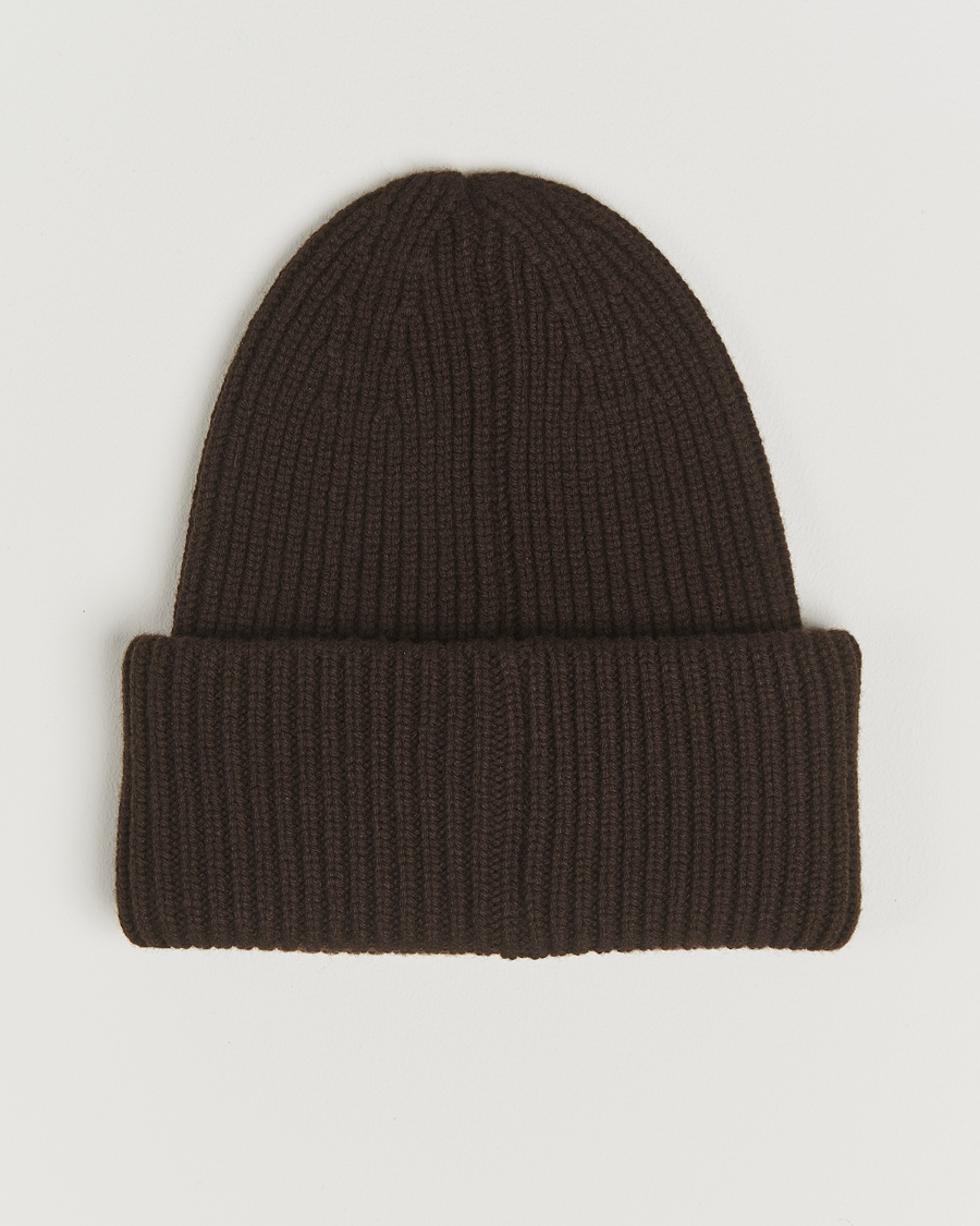 Herren | Moncler Cashmere Beanie Brown | Moncler | Cashmere Beanie Brown