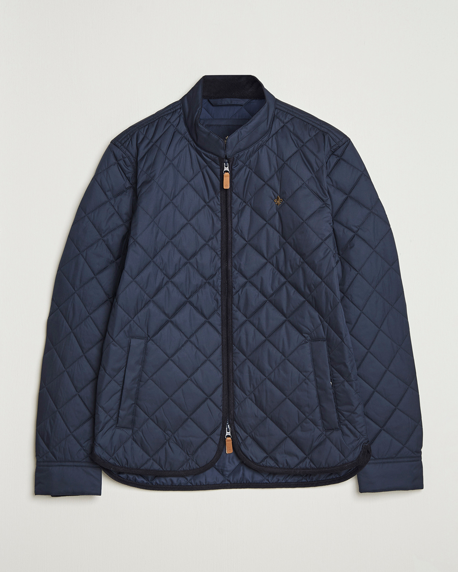 Herren | Jacken | Morris | Teddy Quilted Jacket Old Blue