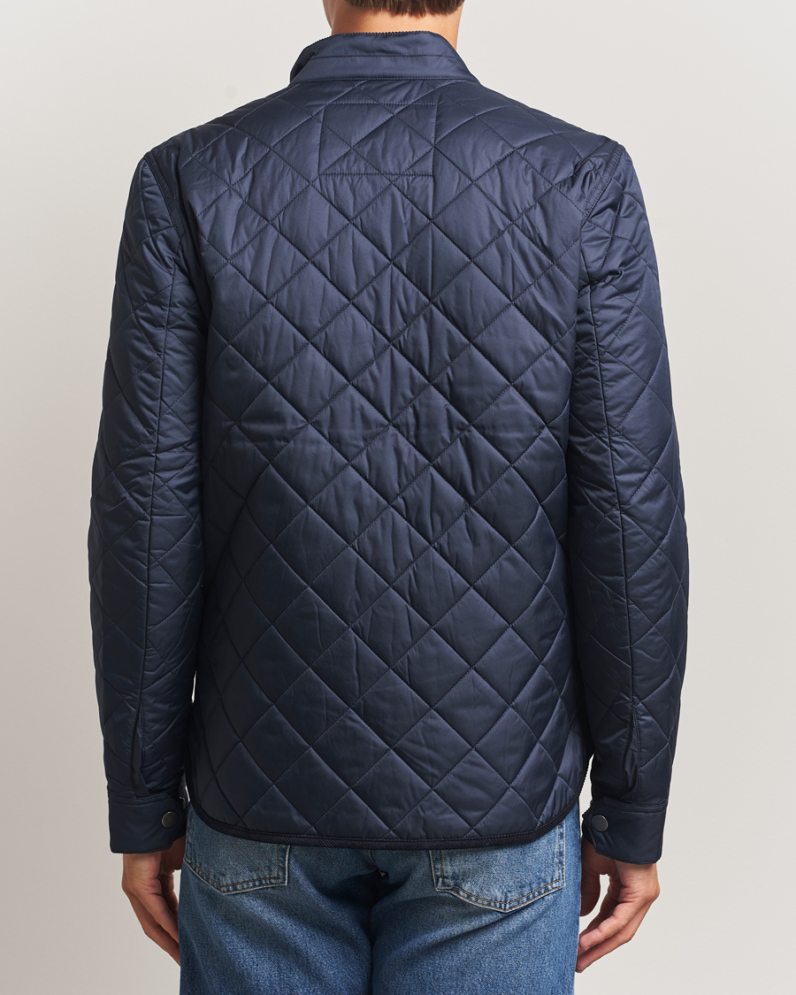 Herren | Jacken | Morris | Teddy Quilted Jacket Old Blue