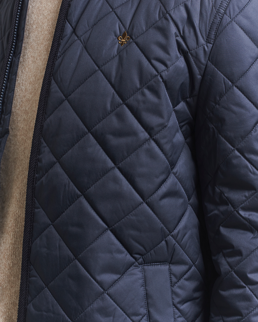 Herren | Jacken | Morris | Teddy Quilted Jacket Old Blue