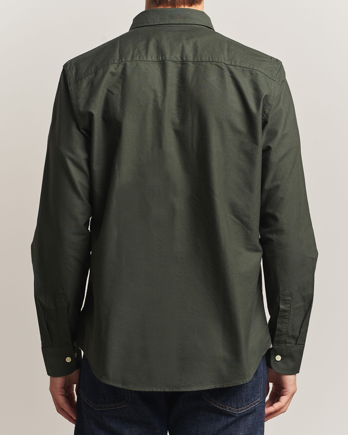 Herren | Pullover | Morris | Douglas Oxford Shirt Olive