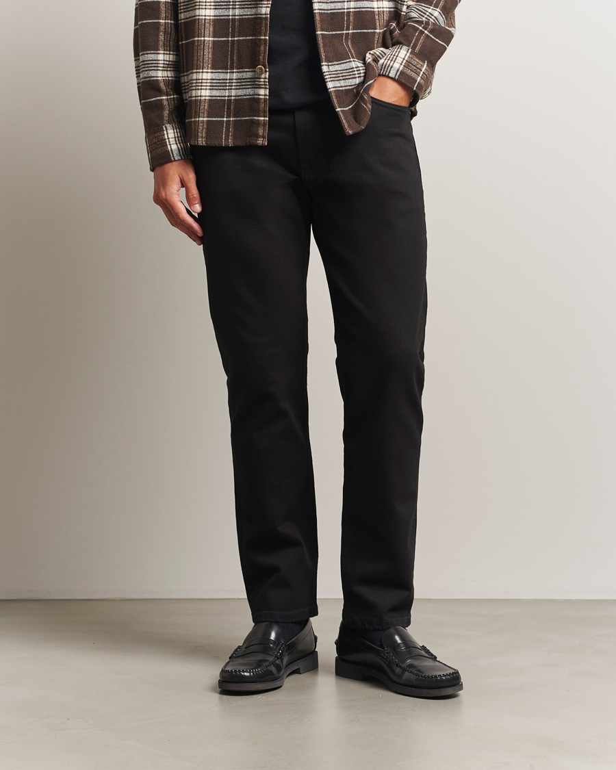 Herren | Jeans | Jeanerica | TM005 Tapered Jeans Rinse Stay Black