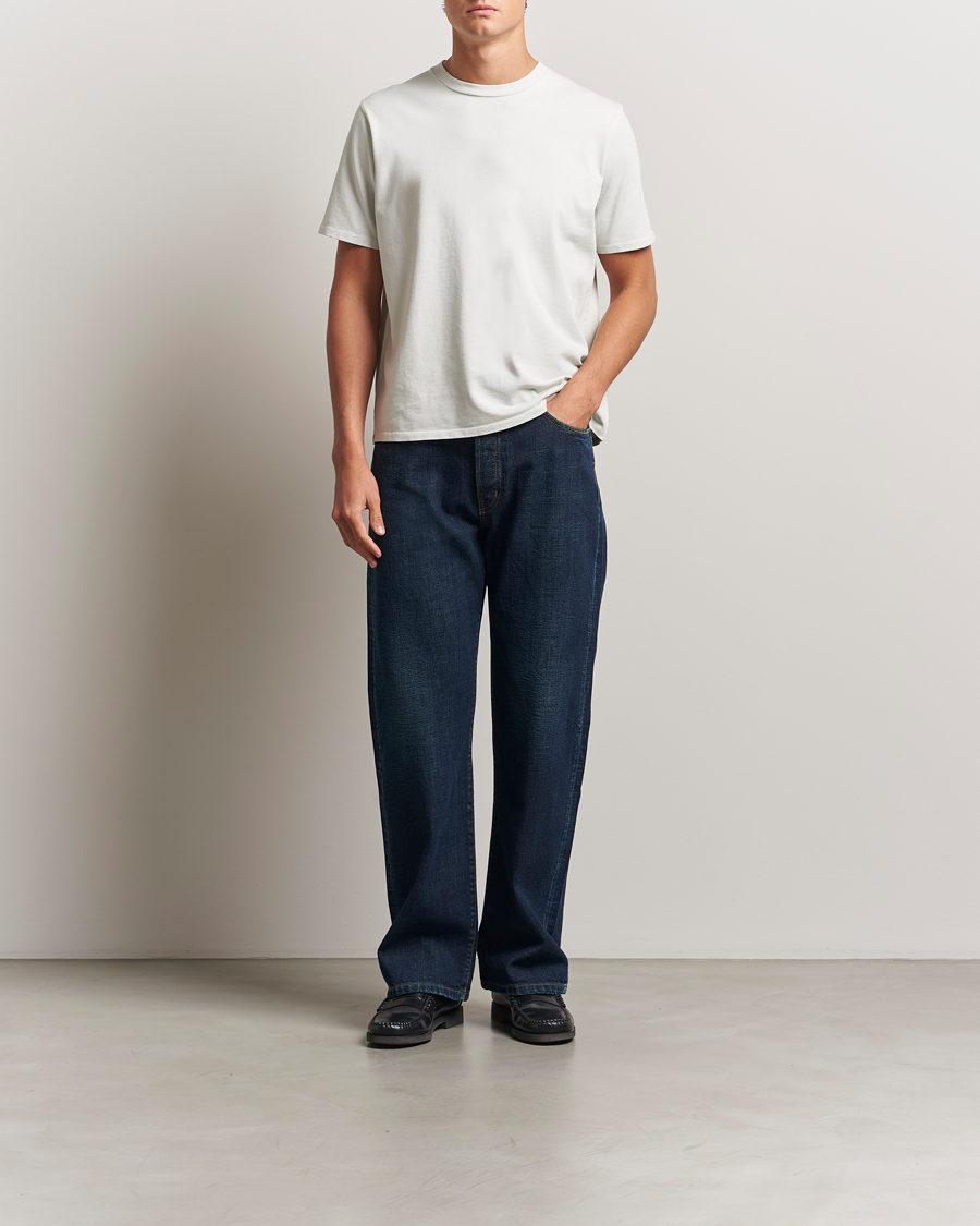 Herren | T-Shirts | Jeanerica | Delon Crew Neck T-Shirt Putty