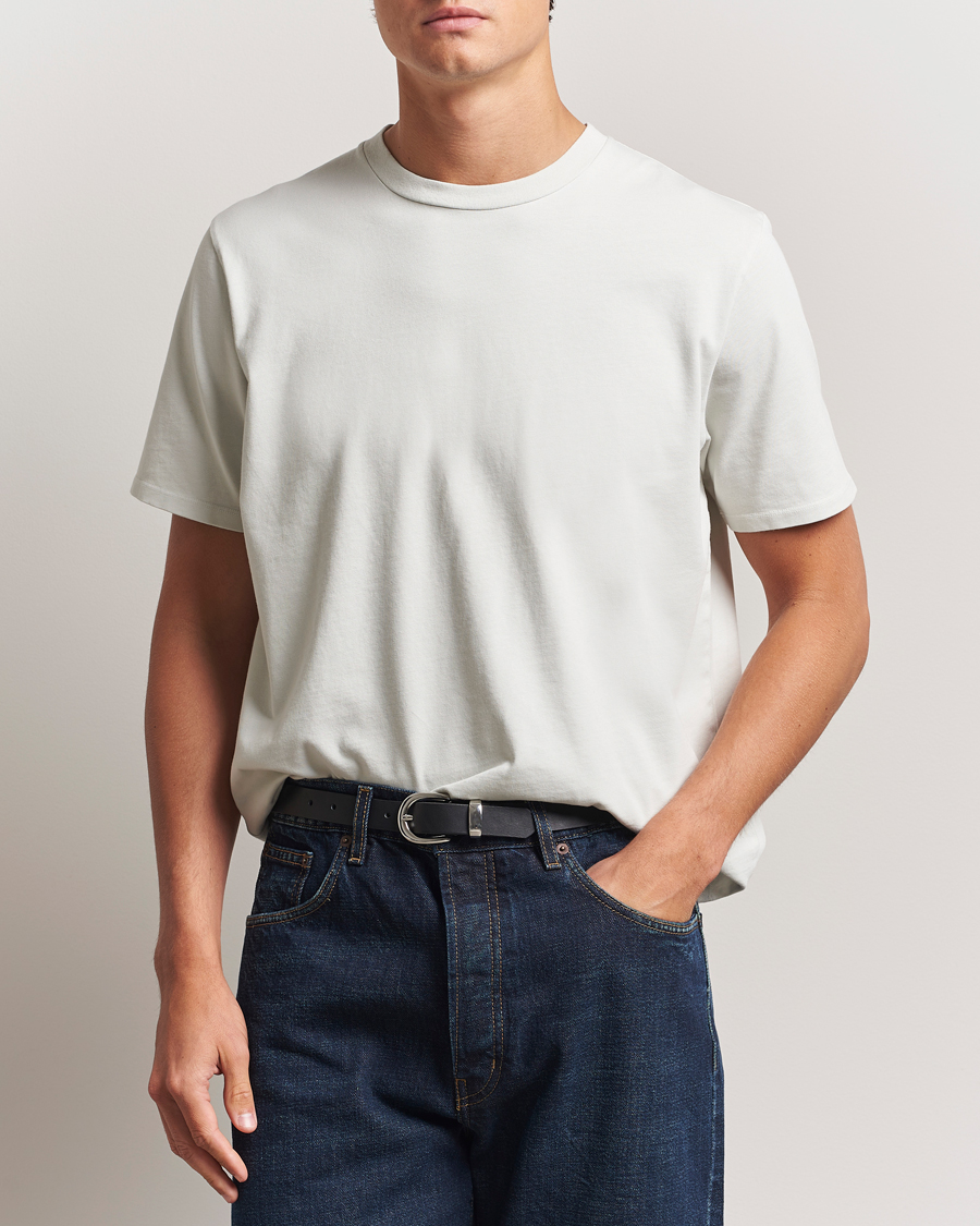 Herren | T-Shirts | Jeanerica | Delon Crew Neck T-Shirt Putty