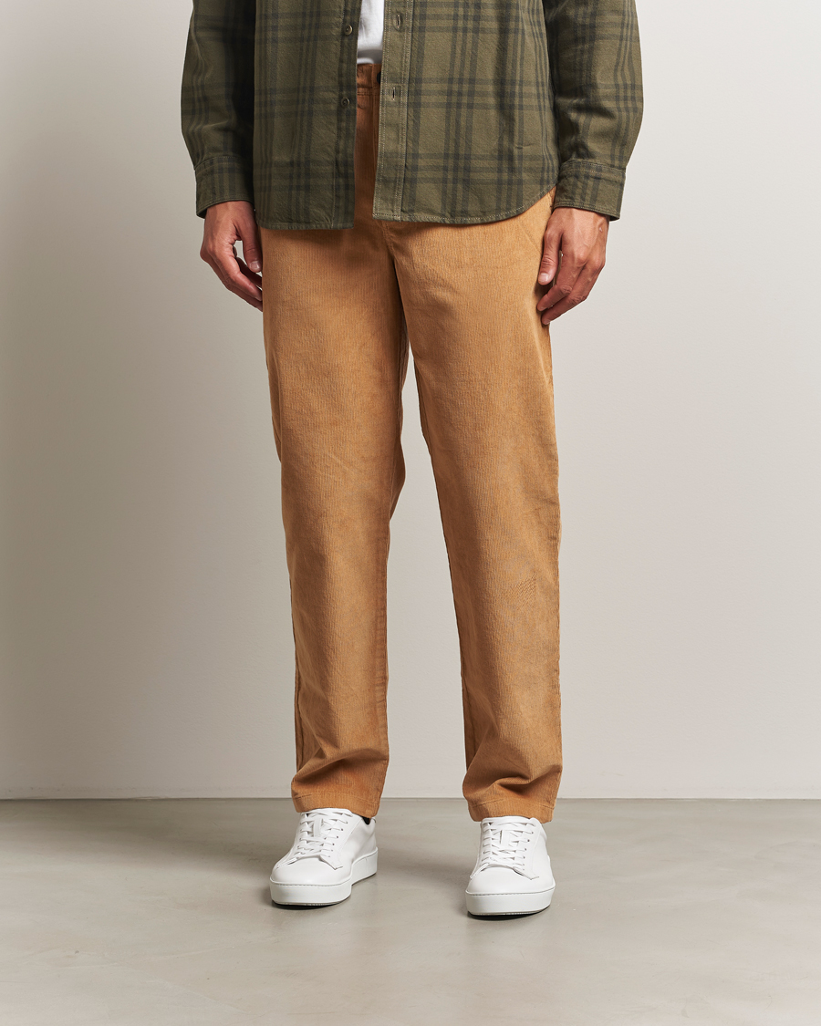 Herren | Hosen | KnowledgeCotton Apparel | Chuck Regular Cord Trousers Cinamon