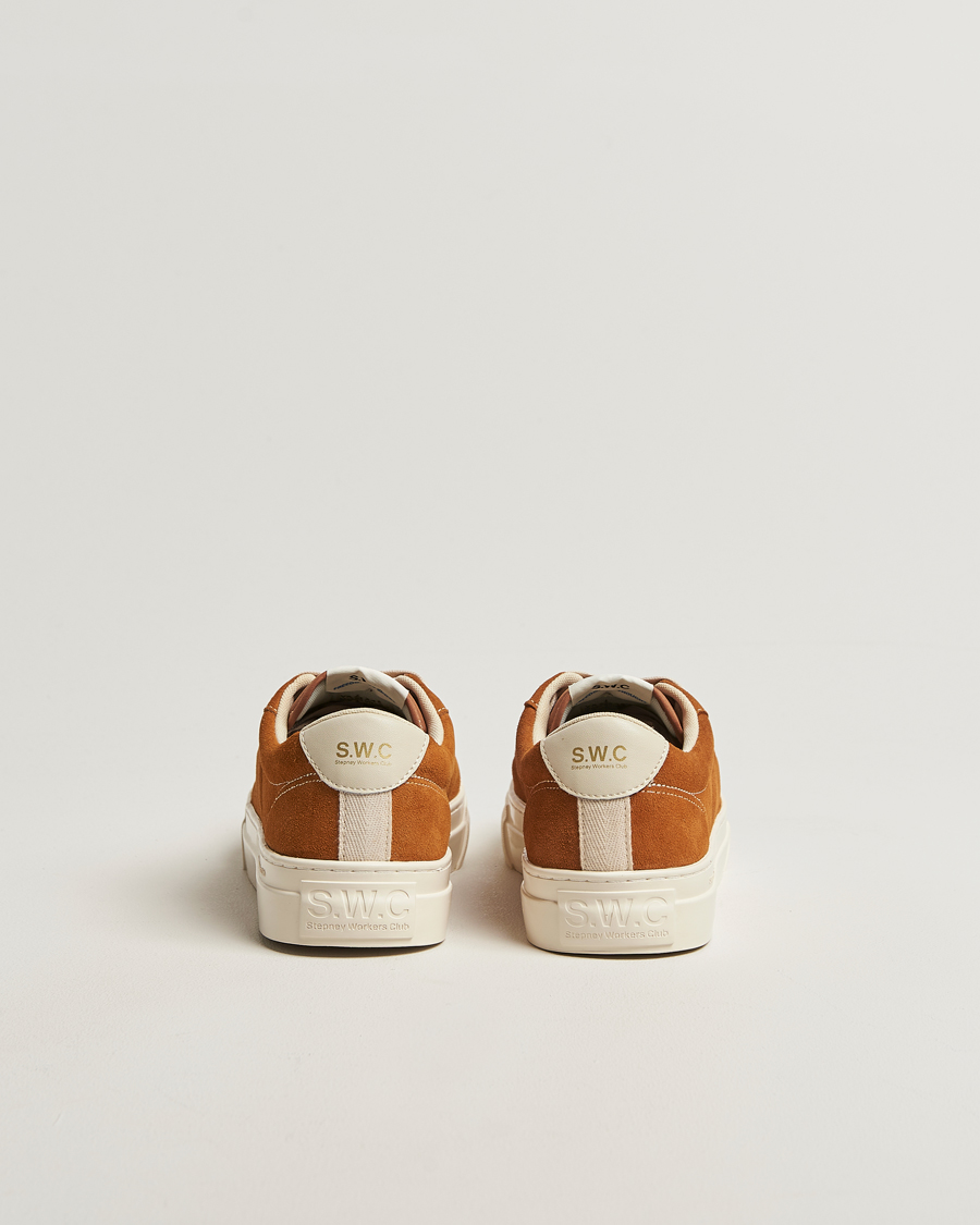 Herren | Sneaker | Stepney Workers Club | Dellow 02 Cupsole Suede Sneaker Tan