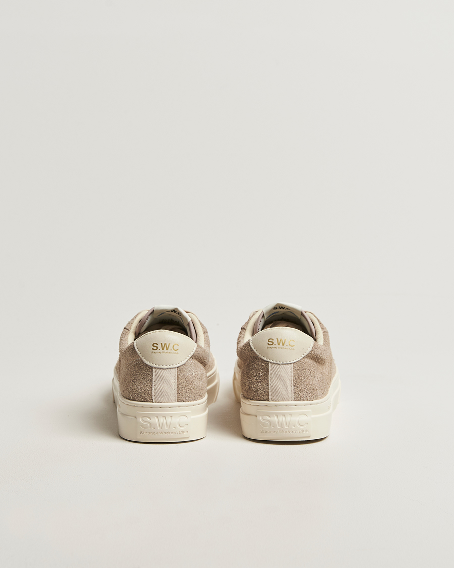 Herren | Sneaker | Stepney Workers Club | Dellow 02 Raw Suede Cupsole Sneaker Taupe