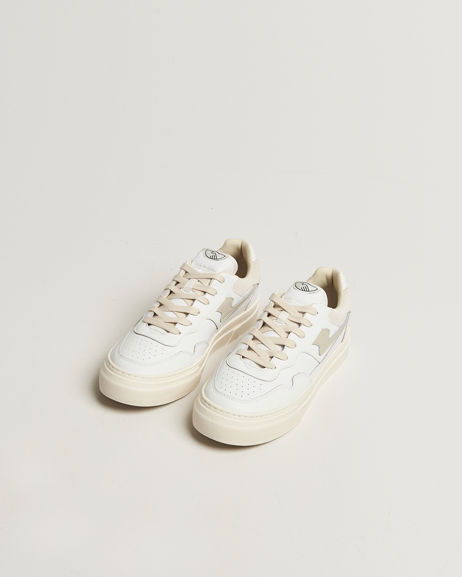 Herren | Sneaker | Stepney Workers Club | Pearl S-Strike Leather Sneaker White Putty