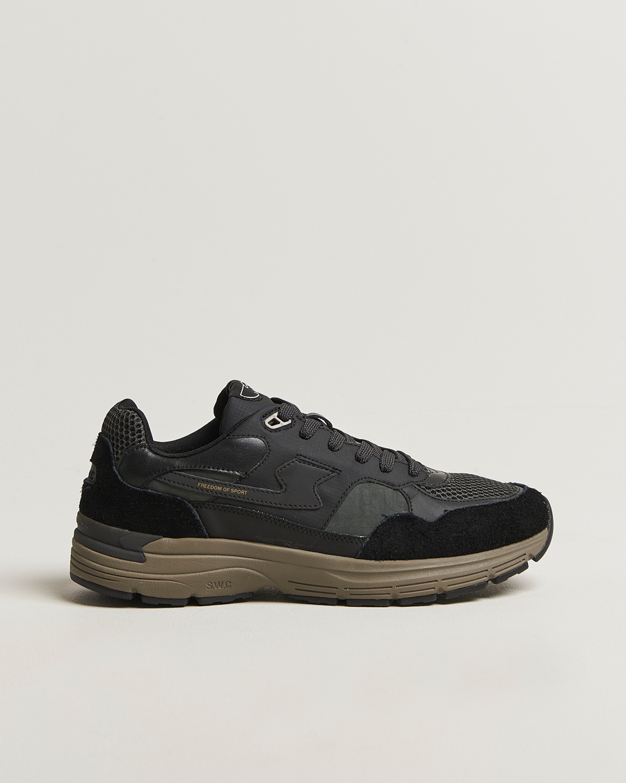 Herren | Sneaker | Stepney Workers Club | Amiel S-Strike Suede Sneaker Black