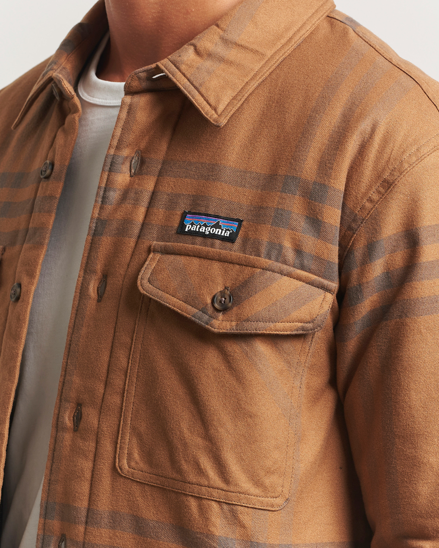 Herren | Hemden | Patagonia | Lightweigt Insulated Fjord Flannel Shirt Deer Brown