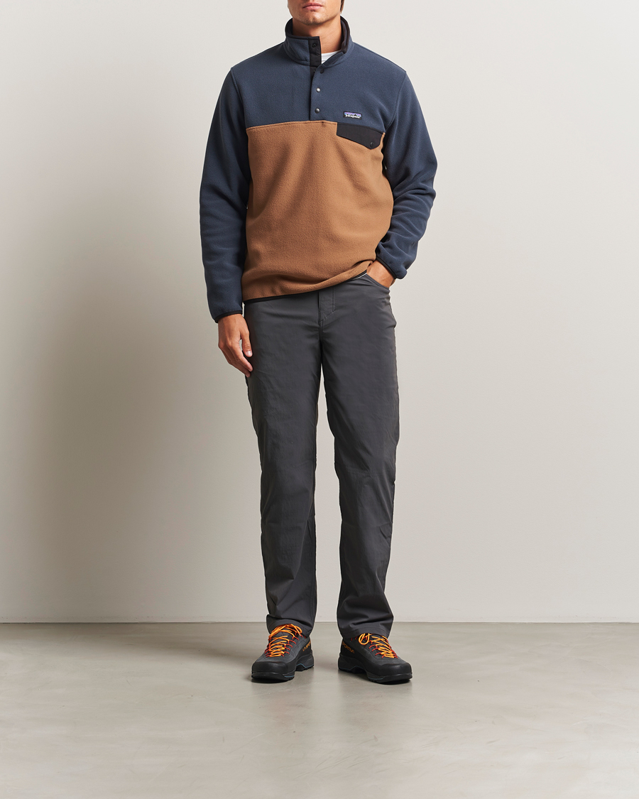 Herren | Pullover | Patagonia | Synch Snap T Half Zip Fleece Deer Brown