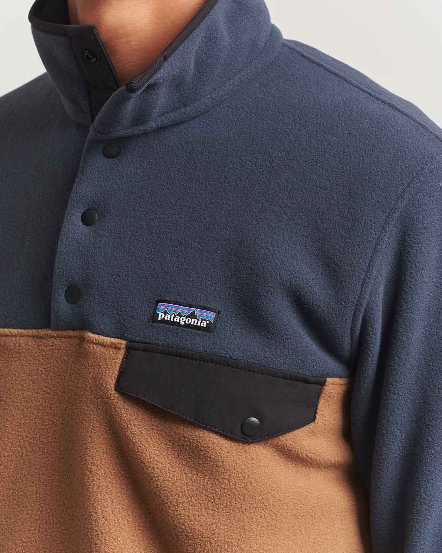 Herren | Pullover | Patagonia | Synch Snap T Half Zip Fleece Deer Brown