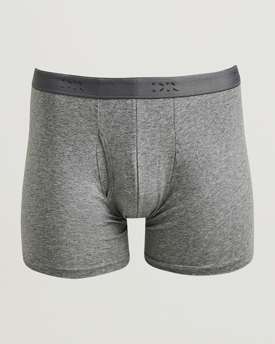 Herren | Unterwäsche | Derek Rose | Pima Cotton Stretch Trunk Charcoal