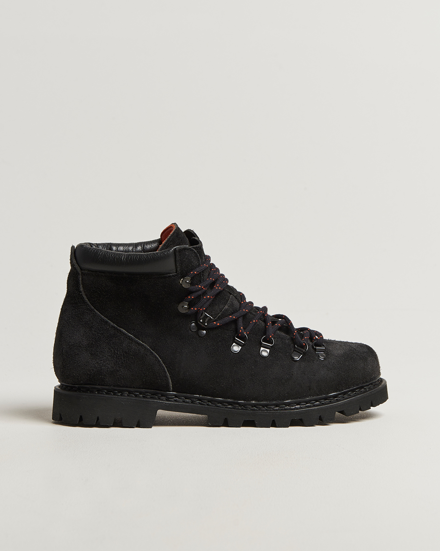 Herren | Boots | Paraboot | Avoriaz Hiking Boot Black Suede