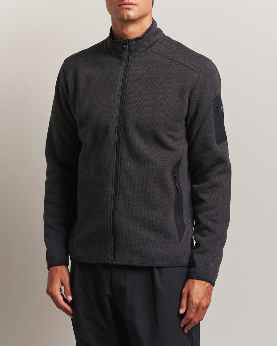 Herren | Pullover | Arc'teryx | Covert Full-Zip Black Heather