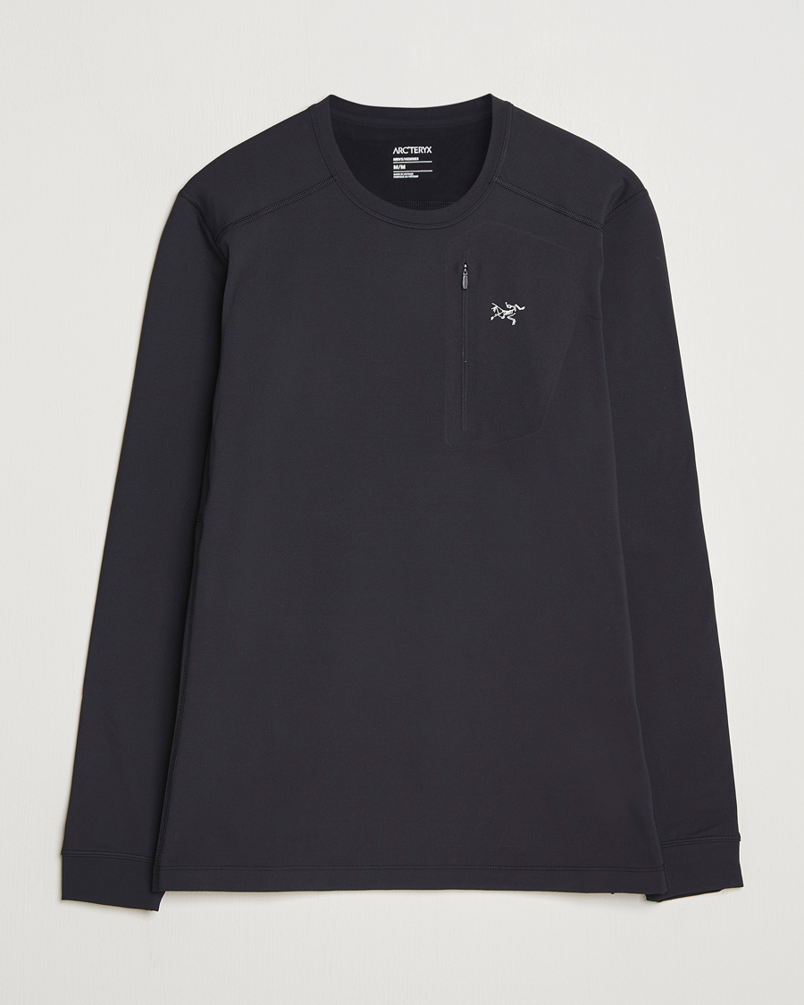 Herren | Pullover | Arc'teryx | Rho Baselayer Crew Neck Black
