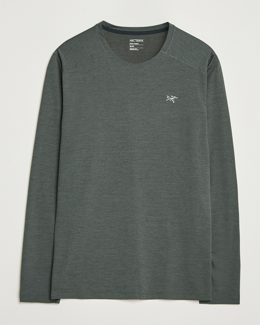 Herren | T-Shirts | Arc'teryx | Cormac Long Sleeve T-Shirt Black Heather