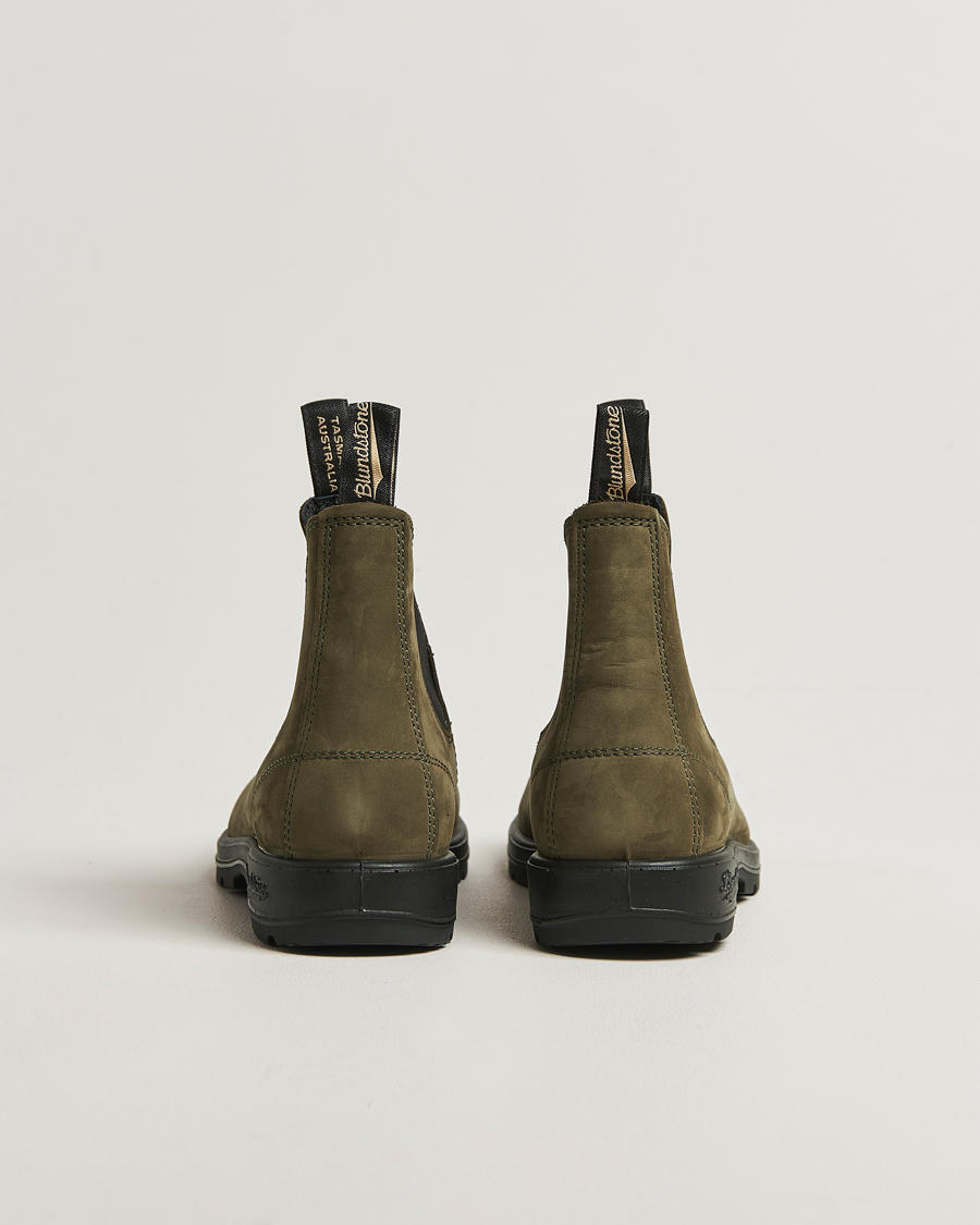 Herren | Boots | Blundstone | 2442 Classic Oiled Nubuck Chelsea Boot Forest