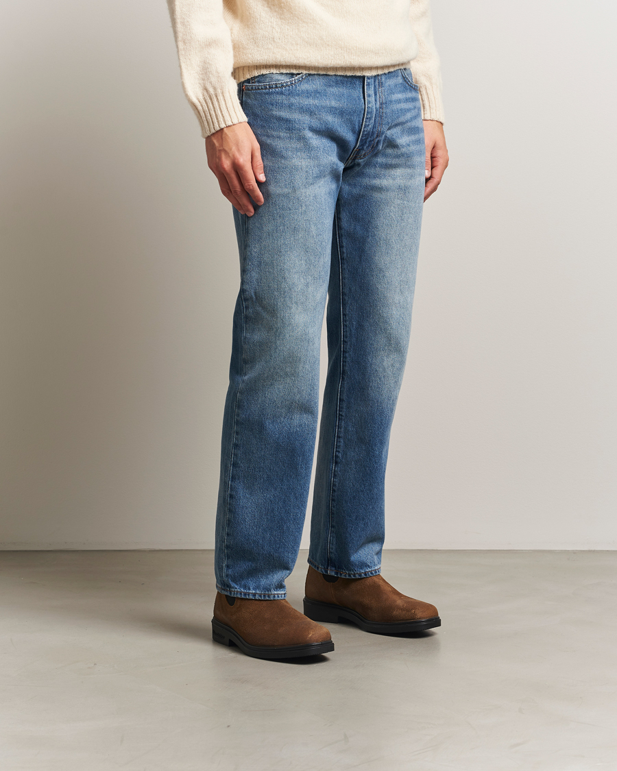 Herren | Boots | Blundstone | 2581 Dress Waked Suede Chelsea Boot Tobacco