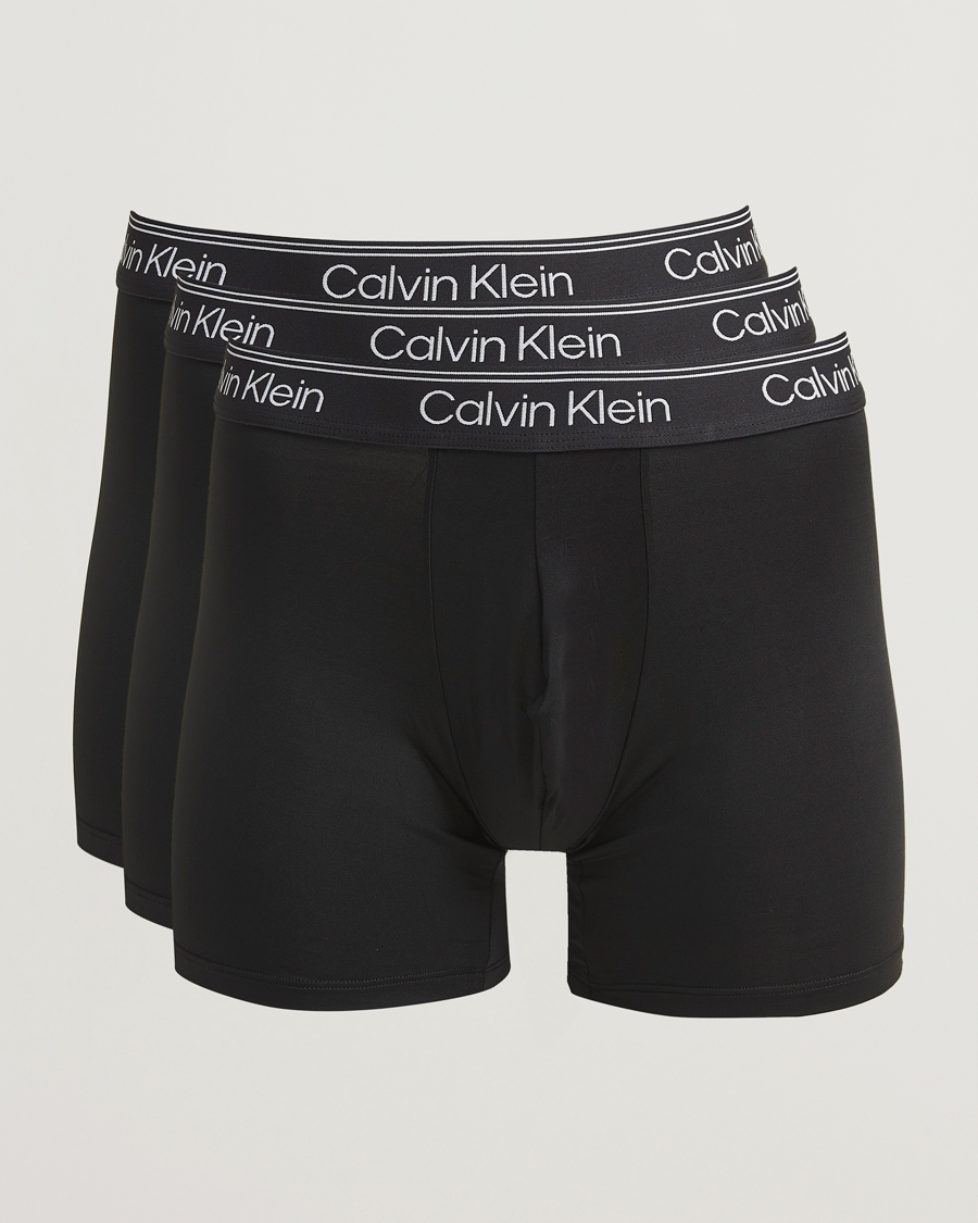 Herren | Unterwäsche | Calvin Klein | 3-Pack Micro Stretch Trunk Black