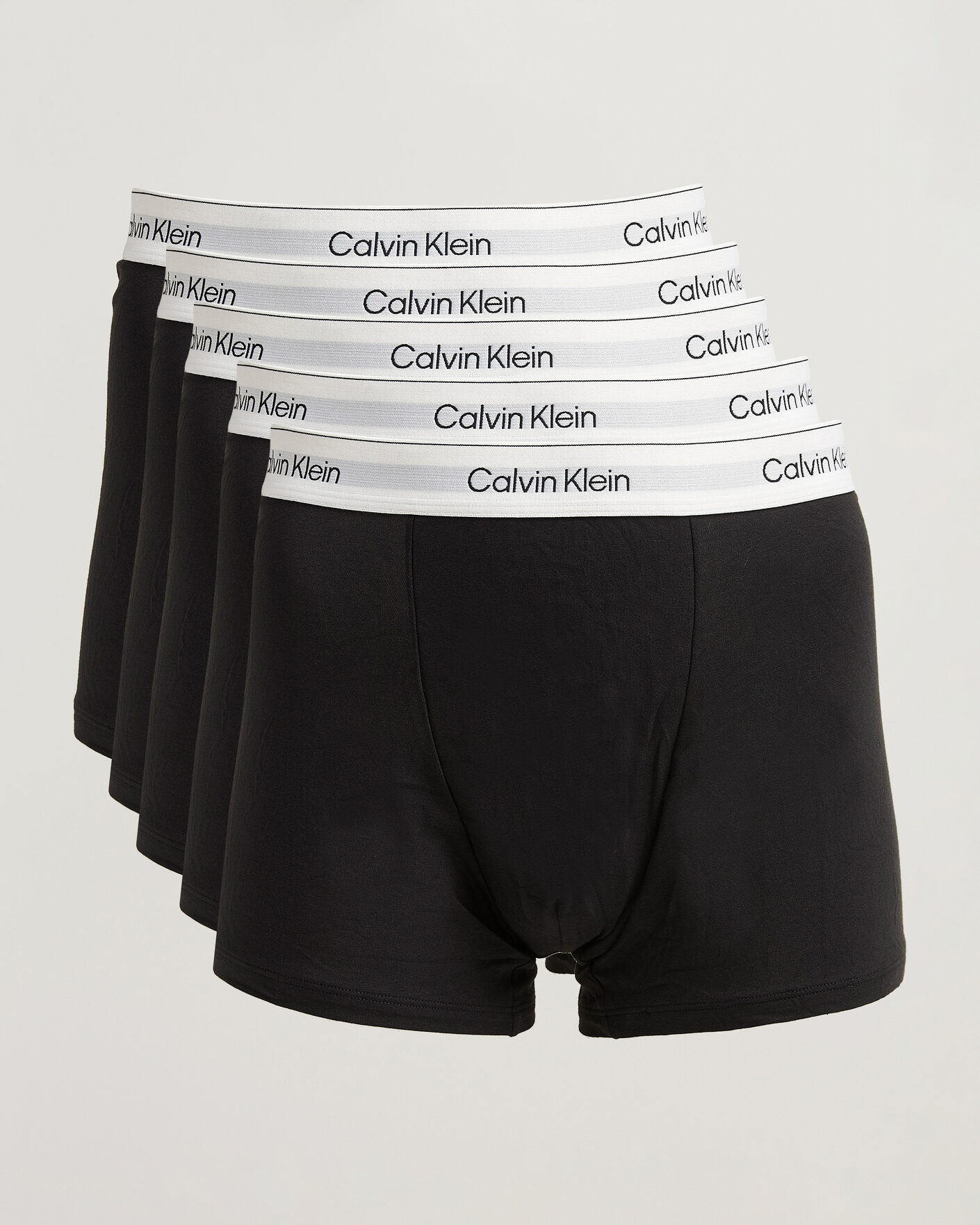 Herren | Unterwäsche | Calvin Klein | 5-Pack Icon Cotton Stretch Relaxed Trunk Black