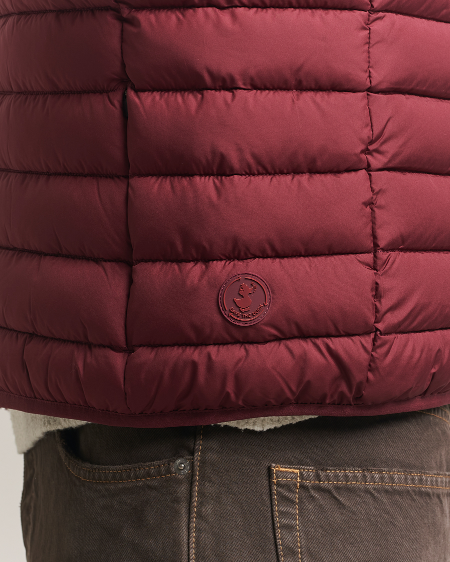Herren | Westen | Save The Duck | Rhus Matt Lightweight Vest Wine Red