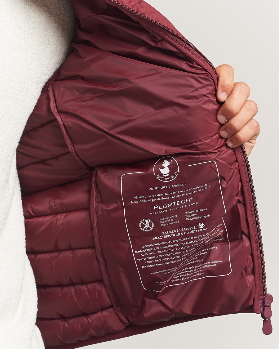 Herren | Westen | Save The Duck | Rhus Matt Lightweight Vest Wine Red