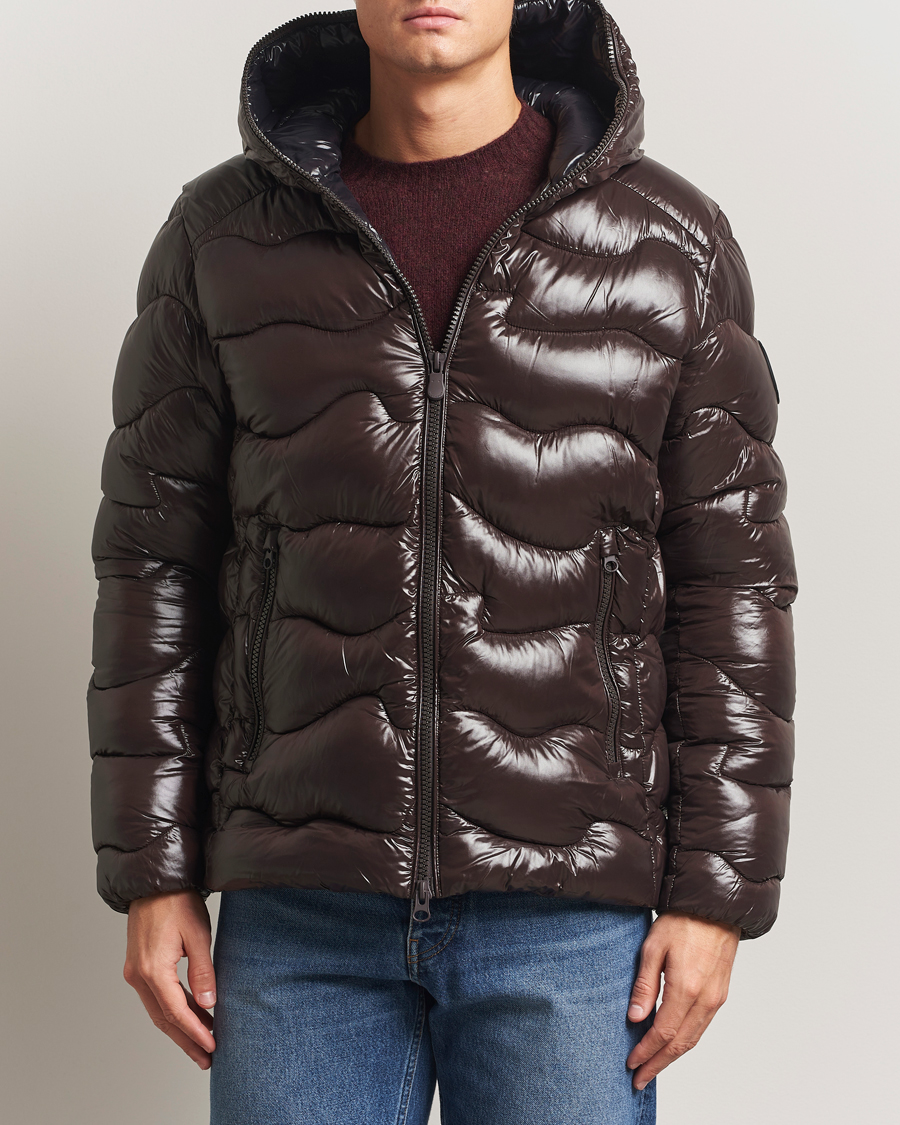 Herren | Jacken | Save The Duck | Chet Padded Puffer Brown Black