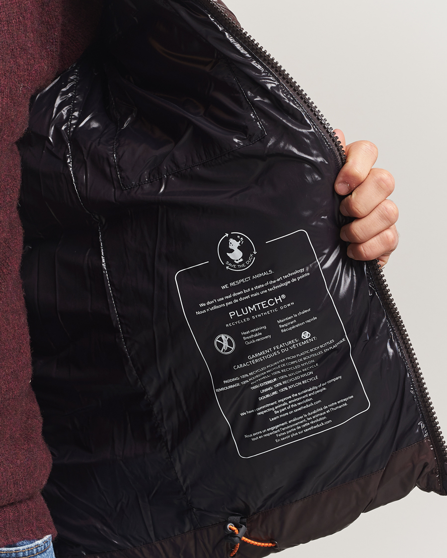 Herren | Jacken | Save The Duck | Chet Padded Puffer Brown Black