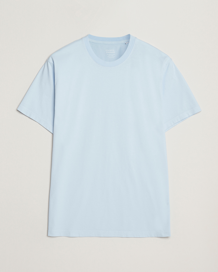 Herren | T-Shirts | Colorful Standard | Classic Organic T-Shirt Polar Blue