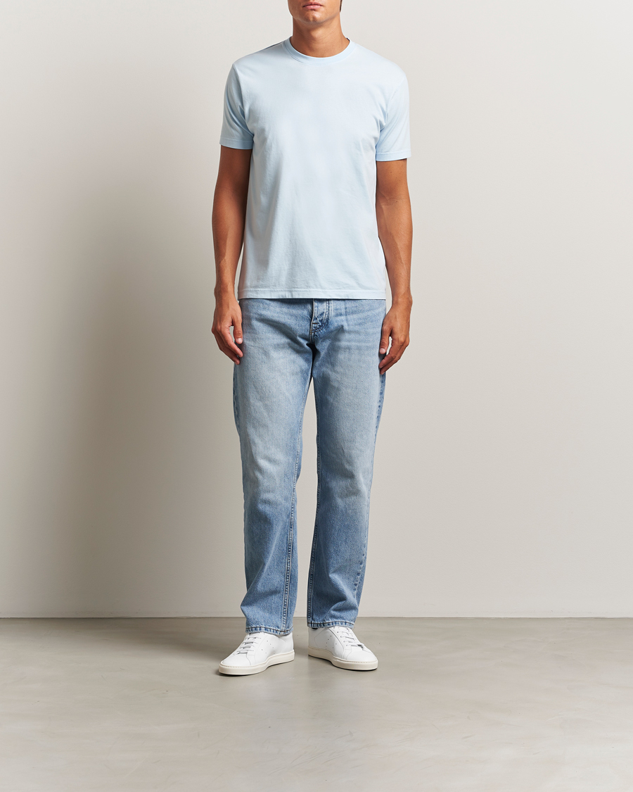Herren | T-Shirts | Colorful Standard | Classic Organic T-Shirt Polar Blue