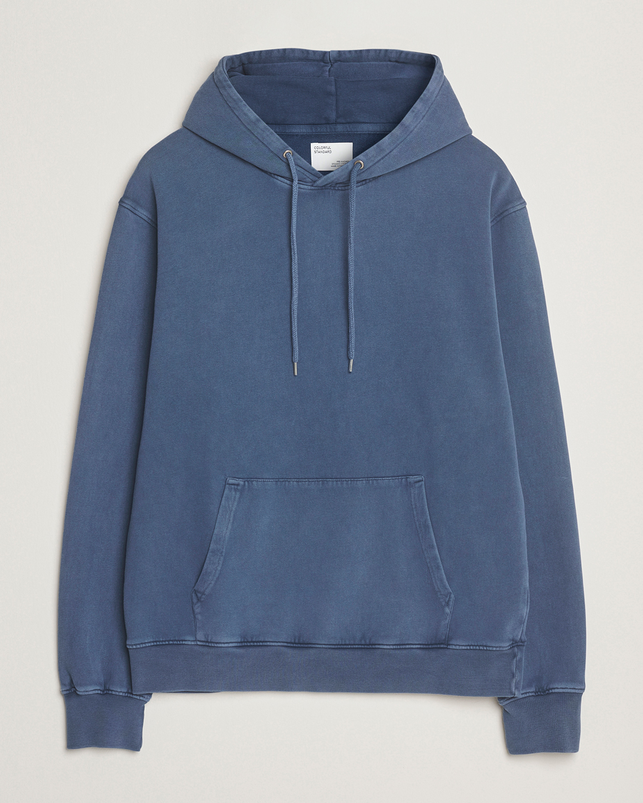 Herren | Pullover | Colorful Standard | Classic Organic Hood Neptune Blue