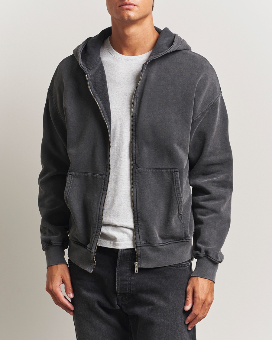 Herren | Pullover | Colorful Standard | Classic Organic Full Zip Hoodie Faded Black