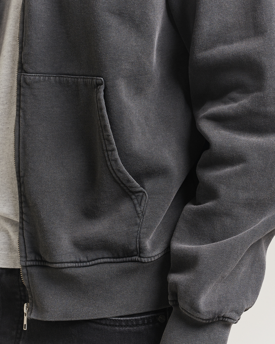 Herren | Pullover | Colorful Standard | Classic Organic Full Zip Hoodie Faded Black
