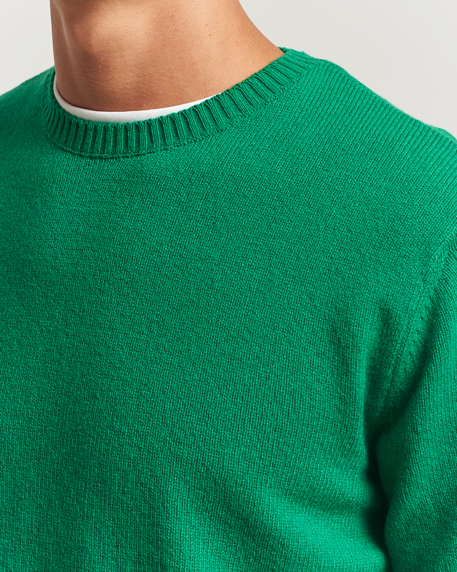 Herren | Pullover | Colorful Standard | Classic Merino Wool Crew Neck Kelly Green