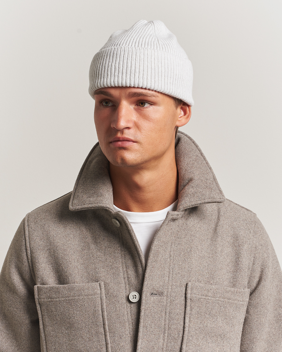 Herren | Mützen | Colorful Standard | Merino Wool Beanie Snow Melange