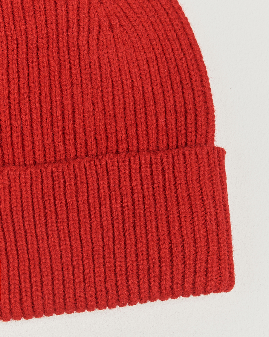 Herren | Mützen | Colorful Standard | Merino Wool Beanie Scarlet Red