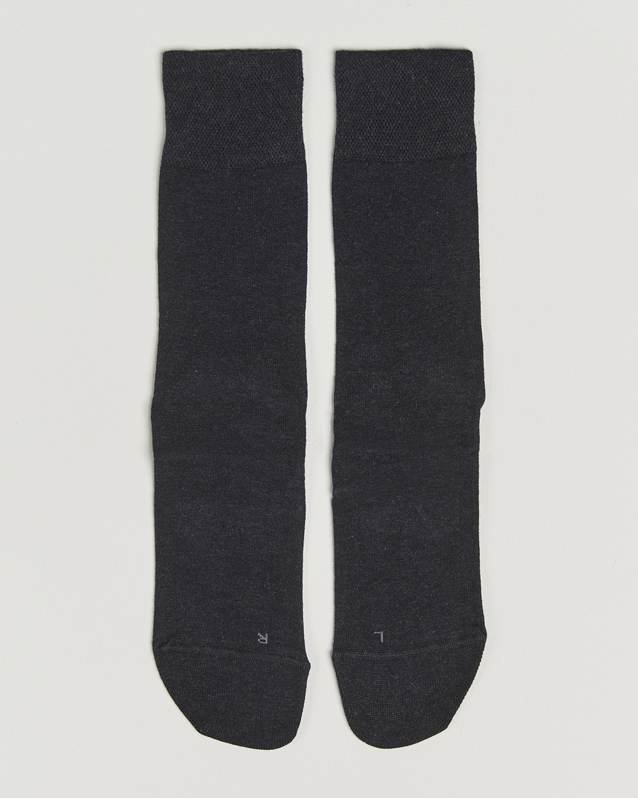 Herren | Unterwäsche | Falke | Sensitive Socks London Anthracite Melange