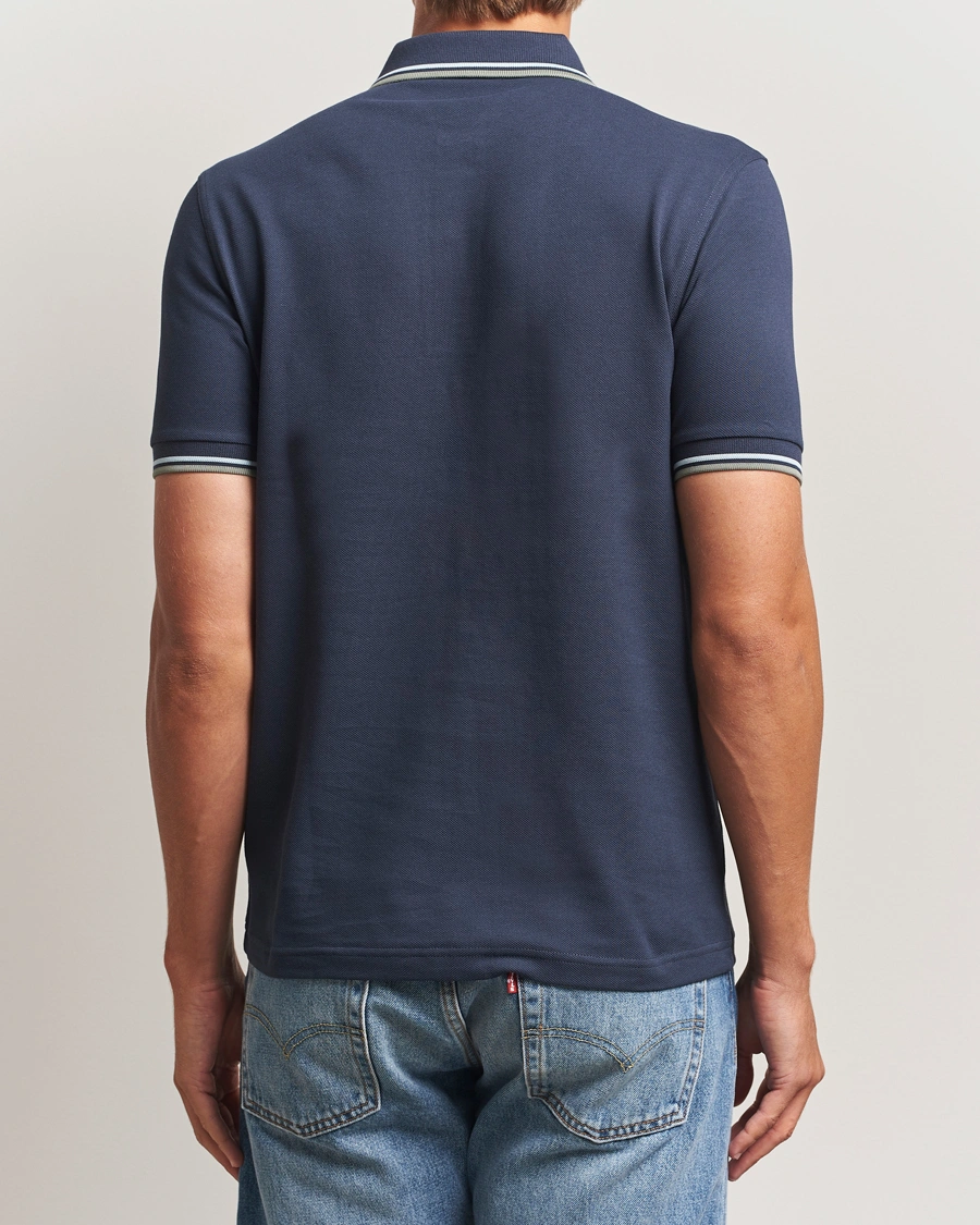 Herren | Poloshirts | Fred Perry | Twin Tipped Shirt Dark Airforce