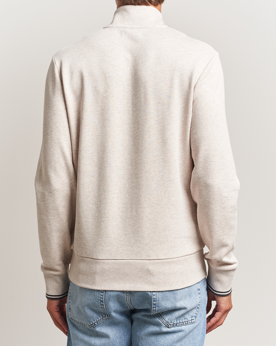 Herren | Pullover | Fred Perry | Half Zip Sweatshirt Porrigde Marl