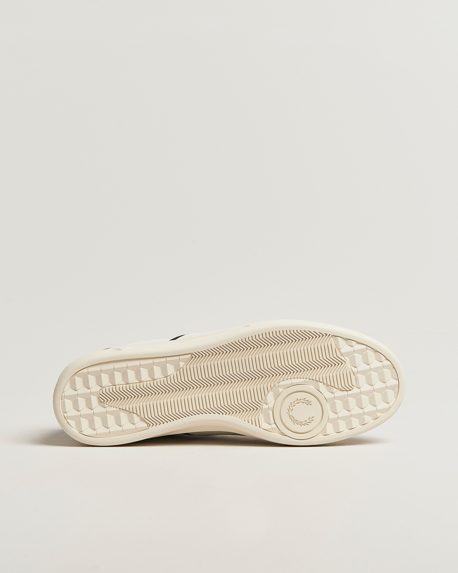 Herren | Sneaker | Fred Perry | B4 Leather/Suede Sneaker Snow White